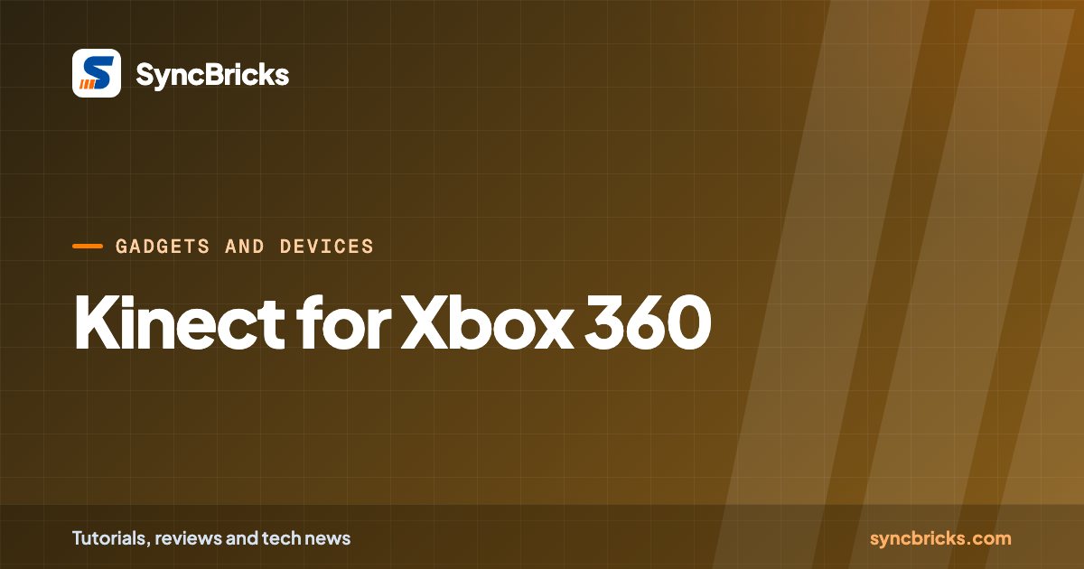 Kinect  for Xbox 360: SyncBricks cover