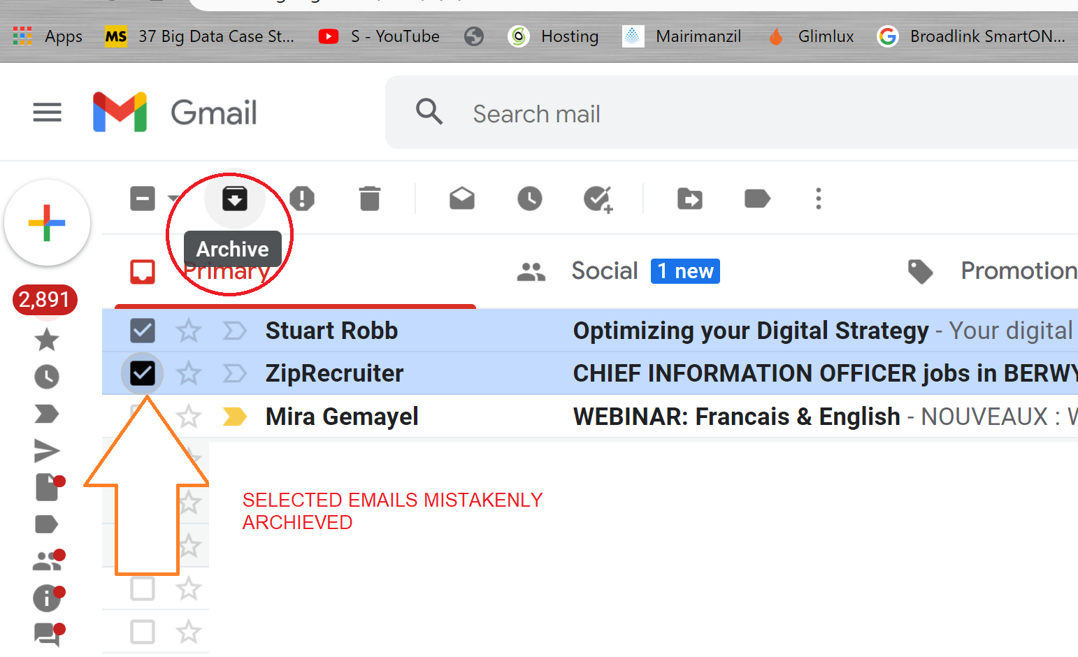 How To Remove Email From Archive Gmail