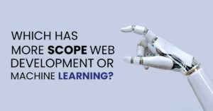 machine learning vs web development