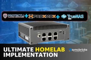 Protectli Vault V1610-6 Port, Micro Appliance/Mini PC - Intel N6005, 6X 2.5G NICs, 16GB LPDDR RAM on-Board, 32GB eMMC on-Board