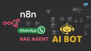 whats app ai agent using n8n and open ai or gemini