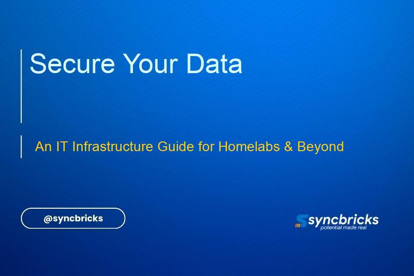 Learn to design and manage your IT infrastructure to protect sensitive data. This guide covers homelabs to larger systems, ensuring confidentiality, integrity, and availability.