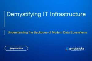 Explore how IT infrastructure, composed of physical and virtual resources, powers data flow, storage, and analysis in modern organizations. Learn the key components and their roles.