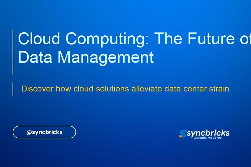 Explore how cloud computing helps overloaded data centers by storing large volumes of data, making it more accessible, easing analysis, and simplifying backups.