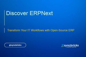 Learn how ERPNext can streamline your IT workflows and automate tasks in this beginner-friendly guide for tech enthusiasts and professionals.