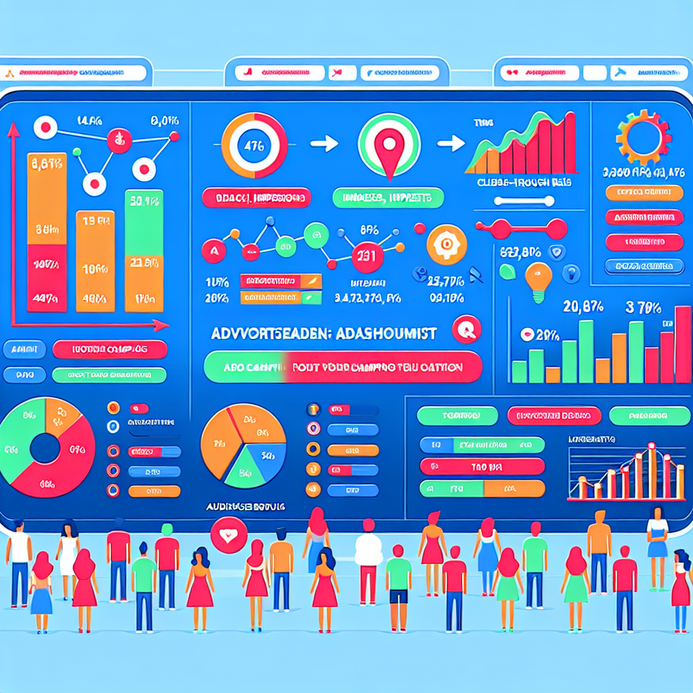 Snapchat Ads dashboard for business marketing.