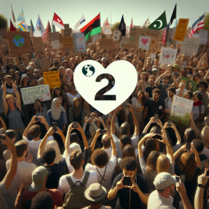 Care2 community advocating for social and environmental causes