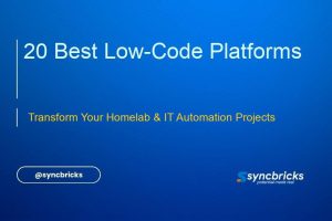 Discover the top 20 low-code platforms perfect for homelab environments and IT automation projects. Streamline workflows and build powerful applications without extensive coding knowledge.