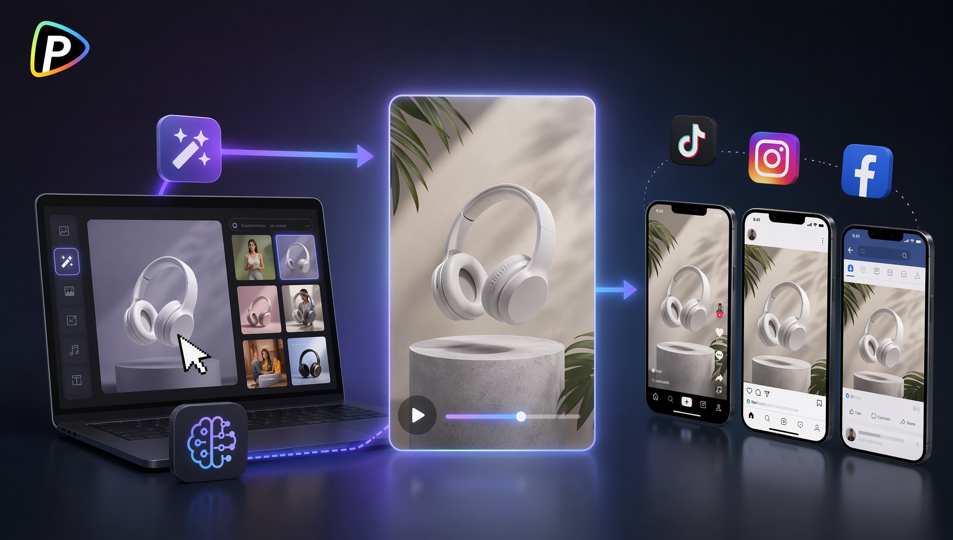 AI Video Mockup Generator